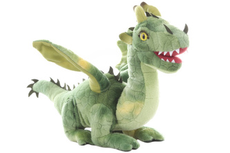Plyš Drak zelený 37 cm