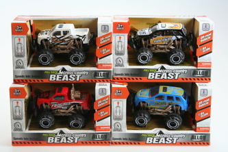 Jeep kovový (1 kus)