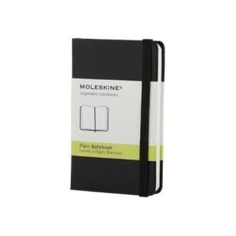 Moleskine Notizbuch, XSmall, blanko schwarz