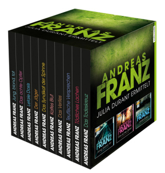 Große Andreas-Franz-Box, 10 MP3-CD