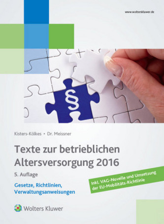 Texte zur Betrieblichen Altersversorgung 2016