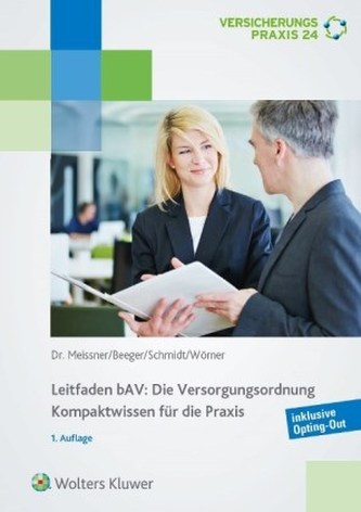 Leitfaden bAV: Die Versorgungsordnung