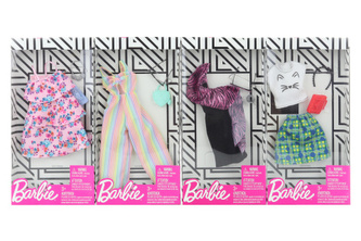 Barbie Šaty s doplňky FND47