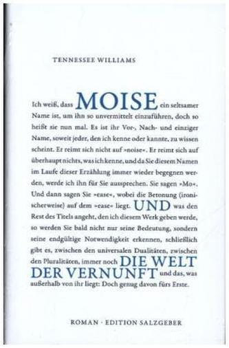Moise und die Welt der Vernunft