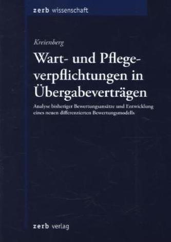 Wart- und Pflegeverpflichtungen in Übergabeverträgen
