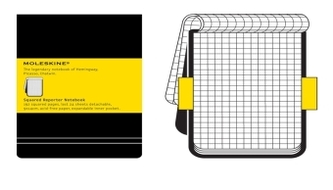 Moleskine soft, Pocket Size, Squared Reporter Notebook black