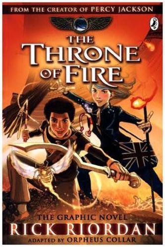 The Throne of Fire: The Graphic Novel (The Kane Chronicles Book 2)