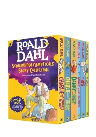 Roald Dahl's Scrumdiddlyumptious Story Collection, 6 Vols.