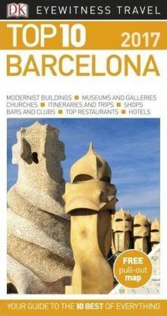 DK Eyewitness Top 10 Travel Guide Barcelona 2017
