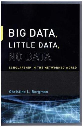 Big Data, Little Data, No Data