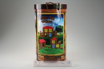 Maxim Srubová stavebnice - 270 ks v tubě