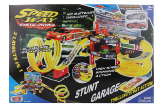 Dráha s parkovištěm