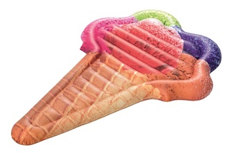 BESTWAY Nafukovací lehátko zmrzlina