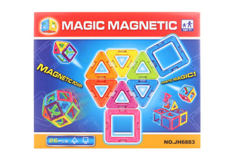 Magnetická stavebnice 26 ks