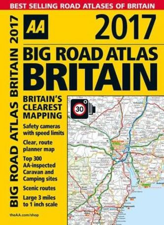 AA Big Road Atlas Britain 2017
