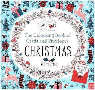 The Colouring Book of Cards and Envelopes - Christmas