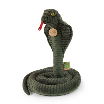 plyšový had kobra, 178 cm, ECO-FRIENDLY