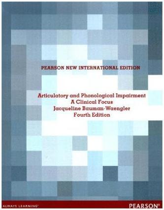 Articulatory and Phonological Impairments