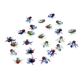 Dekorace halloween mouchy v sáčku