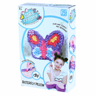 Kreativní polštář motýl