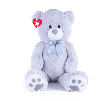 Velký plyšový medvěd Bady s visačkou, 100 cm