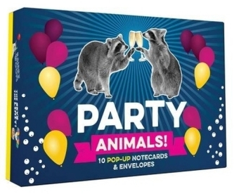 Party Animals! : 10 Pop-Up Notecards & Envelopes Party Animals! : 10 Pop-Up Notecards & Envelopes