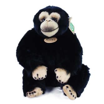 Plyšová opice sedící, 25 cm, ECO-FRIENDLY.