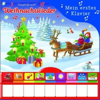 Weihnachtslieder - Mein erstes Klavier, m. Soundeffekten