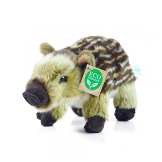 Plyšové mládě prase divoké stojící, 22 cm, ECO-FRIENDLY