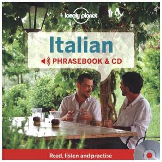 Lonely Planet Italian Phrasebook, w. audio-CD