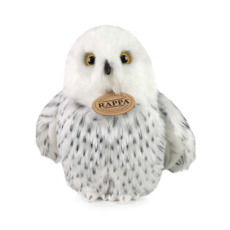 plyšová sova polární, 18 cm, ECO-FRIENDLY