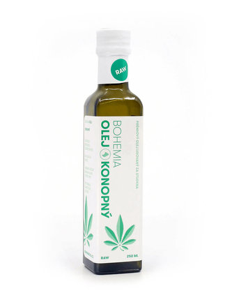 Bohemia Olej Konopný RAW 250ml