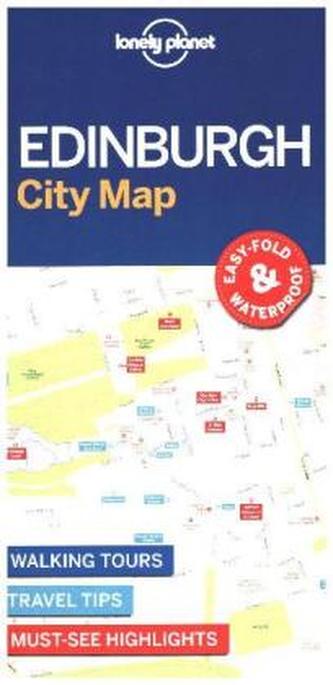 Lonely Planet City Map Edinburgh
