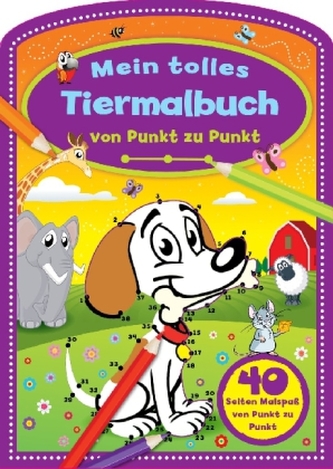 Mein tolles Tiermalbuch