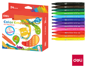 Fix DELI jumbo 24 barev Color Emotion EC10820