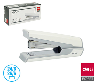 Sešívačka celokovová DELI E0462 bílá