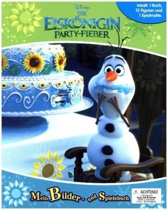 Die Eiskönigin Party-Fieber, 1 Buch + 12 Figuren + 1 Spielmatte