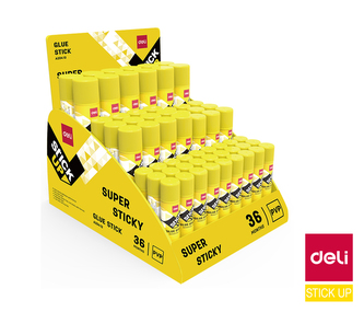 Lepidlo  STICK UP tuhé mix stojánek DELI EA20413