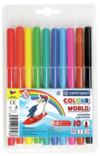 Fix CENTROPEN 7550/10 barev trojhranné