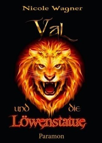 Val und die Löwenstatue