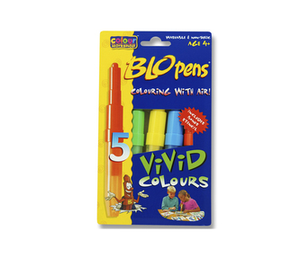 Foukací fixy CENTROPEN 1500/ 5 sada VIVID Foukací fixy CENTROPEN 1500/ 5 sada VIVID