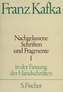 Nachgelassene Schriften und Fragmente, in der Fassung der Handschriften 1
