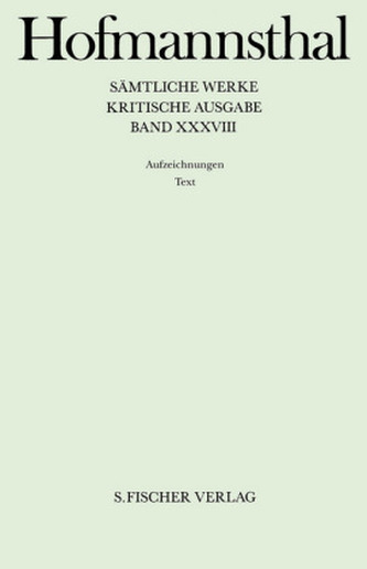 Aufzeichnungen 1: Text Aufzeichnungen 2: Apparat