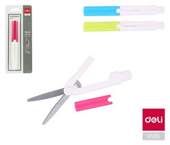 Nůžky 117mm kapesní DELI E6076