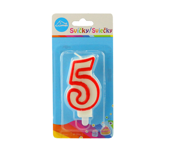 Svíčka č.  5 LUMA