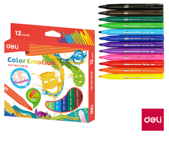 Fix DELI jumbo 12 barev Color Emotion EC10800