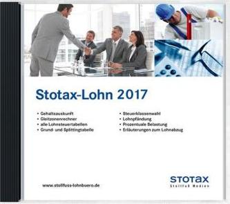 Stotax-Lohn 2017, CD-ROM