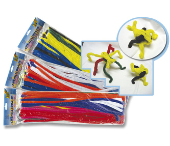 Drátek žinylka 500 x 14mm 100ks - mix