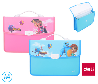 Aktovka spisová A4  2 přihrádky EXPLORA DELI EZ60202