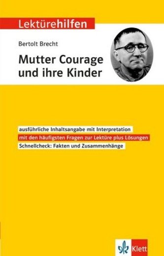 Lektürehilfen Bertolt Brecht 'Mutter Courage und ihre Kinder'